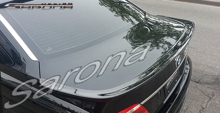 Custom BMW 7 Series Trunk Wing  Sedan (2005 - 2008) - $395.00 (Manufacturer Sarona, Part #BM-033-TW)